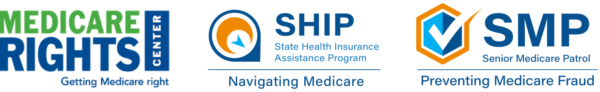 Logo for Medicare Rights Center, SHIP and SMP